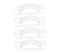 HIAKDOFT 4pièces Couvercle De Protection Pour Mural Plaque De Sécurité Pour Garçon Fille Design Transparent Pour Interrupteurs à Bascule De Sécurité Familiale