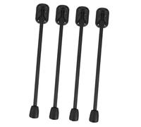 HIAKDOFT 4pièces Jambes De Table Pliables Fonte Amovibles pour Mobilier Support Robuste pour Tables De Café Bureaux Et Meubles