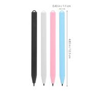 HIAKDOFT 4pièces Set De Stylets pour Tablette LCD Écriture Numérique Stylo Précis Légers pour Dessin Garçon Fille Et Écriture Adulte sur Tablettes Graphiques