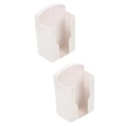 HIAKDOFT 4pièces Support Mural Autocollant pour Télécommandes Rangement Pratique pour Télécommandes De TV Et Climatisation Économise De Espace Design Simple Et Fonctionnel Moyen
