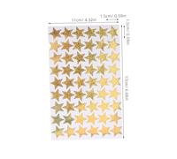 HIAKDOFT 5 feuilles Autocollants Récompense Étoiles Scintillantes pour Garçon Fille Autocollants Dorés pour Tableau de Comportement Scolaire et Motivation Positive