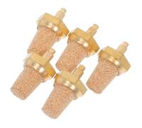 HIAKDOFT 5 Pièces Cuivre Filtre Buse Silencieux Bruit pour Machine à Fumée Scène Compatible