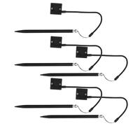 HIAKDOFT 5 Pièces Lot de Stylets Résistifs avec Cordon Ressort et Support Stylo Tactile Précis pour Écrans Résistifs Compatible Pos Machine Écriture Dessin et Navigation