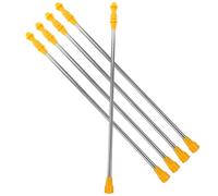 HIAKDOFT 5 pièces Rallonge Pulvérisateur Télescopique Acier Inoxydable Tige Extensible pour Arrosage Jardin et Nettoyage avec Poignée Ergonomique Conception Rétractable Pratique