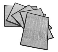 HIAKDOFT 5 Pièces Tapis Chauffant pour Reptiles Matelas Chauffant Réfléchissant Étanche pour Hermit Crabs Lézards Serpents Geckos Petits Animaux Terrarium