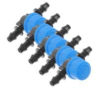 HIAKDOFT 5pièces Contrôleur Arrosage Plastique Raccords Rapides pour Purificateur Eau Vannes Arrêt Eau pour Système Irrigation
