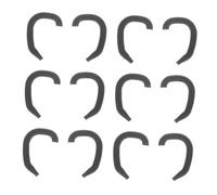 HIAKDOFT 6 Paires De Correcteurs D'oreillettes En Silicone Noir Pour Bébé, Support D'oreille Pour Pavillon Valgus, Correcteur Esthétique Des Oreilles Décollées, Indispensables Pour -né