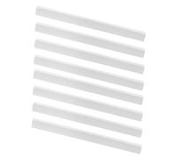 HIAKDOFT 8 Pièces Bandes Caoutchouc pour Bord de Pelle à Poussière Recharges Flexibles et Durables pour Accessoires de Nettoyage Domestique Ajustement Stable pour Collecte des Déchets