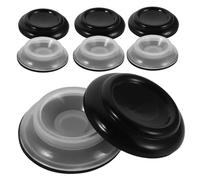 HIAKDOFT 8 Pièces Piano Leg Coasters For Upright And Pianos Non Slip Floor Protectors With Noise Reduction Compatible With Hardwood Tile And Carpet