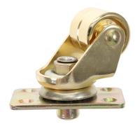 HIAKDOFT Accessoire Roulette Piano Dorée Petite Roue Mobile pour Déplacement Sûr et Stable sans Secousse Design Rétro Simple et Élégant