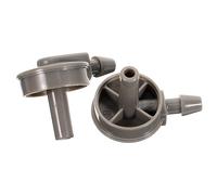 HIAKDOFT Accessoires De Tensiomètre 2 Connecteurs De Brassard Adaptateur En Abs Compatible Tensiomètre Outils Pratique Et Solide Pour Médecins Et Patients