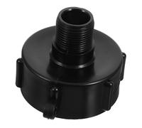 HIAKDOFT Adaptateur IBC Pouce Plastique pour Tuyau Arrosage Raccords de Cuve IBC Polyvalents Installation Rapide et Robuste Compatible Systèmes de Drainage et Arrosage