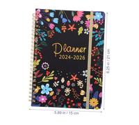 HIAKDOFT Agenda Financier à Spirale Planificateur Mensuel Portable Carnet de Notes pour Budget et Planification Financière