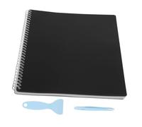 HIAKDOFT Album de Collection Autocollants Réutilisable pour Adultes Grand Classeur de Rangement avec Pages Larges Organiser et Protéger Stickers Facilement Kit Complet avec Outils