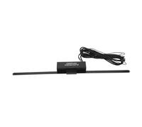 HIAKDOFT Antenne Radio Voiture Amplifiée 12 v pour Pare-Brise, Accessoire Autoradio Compatible SUV Camion, Réception Améliorée FM Am, Installation Rapide Transparent