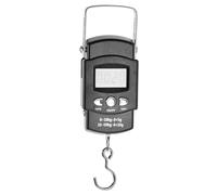 HIAKDOFT Balance Numérique Portable avec Crochet Poignée Inox Élargie Écran LCD Rétroéclairé Précision Élevée pour Cuisine et Pesage Manuel