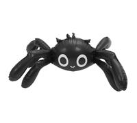 HIAKDOFT Ballon Géant Araignée Gonflable Noir Décoration et Réutilisable pour Fête Anniversaire et Halloween Accessoire Photogénique à Thème Insectes