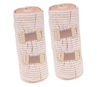 HIAKDOFT Bandage Élastique 2Pcs Bandages de Compression Respirants Protection des Chevilles et Poignets Fournitures Médicales Soin des Blessures Confort et Praticité pour Athlètes