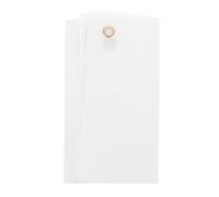 HIAKDOFT Bannière Blanche à Suspendre pour DIY Peinture Banderole Personnalisée pour Fêtes Décoration Intérieure et Extérieure Toile Vierge pour Création Signalétique