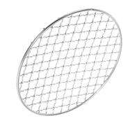 HIAKDOFT Barbecue Acier Inoxydable Ronde pour Cuisson Extérieure Camping Et Jardin Réutilisable Et Facile à Nettoyer