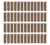 HIAKDOFT Bâtonnets en Bois Naturel pour Bricolage 80 Pcs, Mini Bâtons Rustiques 5 Cm X 1-1,5 Cm, Décorations Diy, Centres de Table, Artisanat Champêtre et Décoration Maison