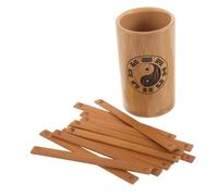 HIAKDOFT Bâtons de Prédiction avec Pot Portable pour Feng Shui et Aider Décision Accessoire Artistique et Pratique