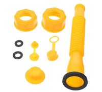 HIAKDOFT Bec Verseur pour Bidon Essence Embout De Remplacement Bouchon pour Réservoir De Gaz Adaptateur De Remplissage Kit Accessoires pour Utilisation Extérieure