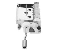 HIAKDOFT Boîte à Musique Mécanique à Manivelle 15 Notes avec Engrenages en Cuivre pour Création et Remplacement, Kit DIY pour Projet Musical Personnalisé, Accessoires pour Boîte à Mélodies