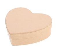 HIAKDOFT Boîte Cadeau Forme de Cœur Kraft Papier Petite Boîte Emballage DIY pour Dragées et Bijoux Coffret Cadeau Créatif pour Anniversaire et Saint Valentin