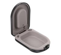 HIAKDOFT Boîte D'appareil Auditif Compacte En Abs Couvercle Hermétique Étanche, Étui De Protection Portable Antichoc Pour Voyage Et Rangement, Boîte De Poche Pratique Pour Appareils Auditifs