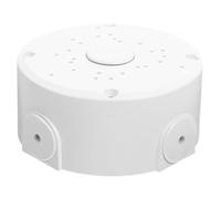 HIAKDOFT Boîte de Jonction Étanche pour Extérieur avec Cache-câbles Intégré Support Demi-sphère pour Caméra de Sécurité Protection Intempéries Rangement Ordonné des Câbles Compatible