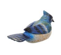 HIAKDOFT Boîte de Rangement Clé Jardin Faux Oiseau Cache Clé Extérieur Réeliste pour et Petits Objets