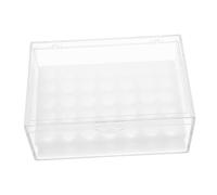 HIAKDOFT Boîte de Rangement Médicale Couvercle Organisateur Transparent Bloquant Lumière pour Fournitures Médicales Cube de Secours Portable Boîte de Médecine Urgente