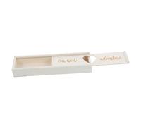 HIAKDOFT Boîte De Souvenir Bois Avec Couvercle Pour Test De Grossesse Coffret Élégant Pour Annonces De Grossesse Et Célébrations De Maternité