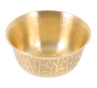 HIAKDOFT Bol pour Offrandes Bouddhistes Petit Ornement Pur Corrosion Bol Ronde Décorative pour Eau et Riz Accessoire de et Décoration Zen