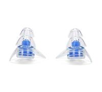 HIAKDOFT Bouchons D'oreilles En Silicone Réutilisables, Du Bruit, Confort Ergonomique, Anti-bruit Pour Dormir, Voyage Et Travail, Surface Douce, Bleu