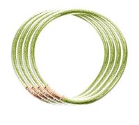 HIAKDOFT Bracelet Gelée Femme Silicone Transparent Paillettes Léger Bijou Mode pour Fête Anniversaire Mariage