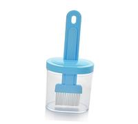 HIAKDOFT Brosse à Barbecue Et Pinceau à Badigeonner Avec Récipient, Pour Marinade Et Huile, Lot De 2, Résistants à La Chaleur, Usage Barbecue Cuisine, Accessoires Pratiques Pour Viandes Et Pâtisseries