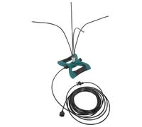 HIAKDOFT Brumisateur De Terrasse Autoportant Système De Refroidissement par Brumisation, Tuyau D'extension 10m, Kit pour Jardin Extérieur, Arroseur Mobile pour Rafraîchir Espace Extérieur