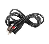 HIAKDOFT Câble Audio Rca vers Xlr Mâle Double Connecteurs Robustes Anti-interférences pour Console Mixage Amplificateur Cordon Fiable pour Équipement Audio Professionnel