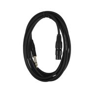 HIAKDOFT Câble Audio XLR Femelle vers TRS Câble Micro Équilibré avec Support Transmission Claire Portable pour Mixeur et Microphone Condensateur