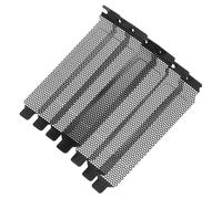 HIAKDOFT Cache De Support Pci Et Plaque D'obturation Ventilée avec Vis, Protection Pc, Installation Facile, Lot De 8 Pièces pour Boîtier D'ordinateur, Protection La Poussière Et Débris