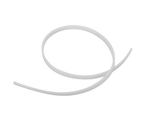 HIAKDOFT Cache pour Ruban LED 11Mm en PVC Souple Diffuseur de Lumière LED Incurvé Goulotte de Protection Flexible pour Éclairage Mural Meuble et Décorations Lumineuses Installation