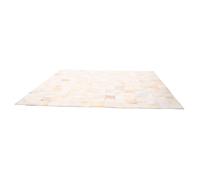 HIAKDOFT Carrelage Décoratif Autocollant Mural sans Joint Mosaïque Naturelle Blanche Adhésif Résistant pour Décoration Chambre Salon Cuisine et Entrée Facile à Poser Résidu