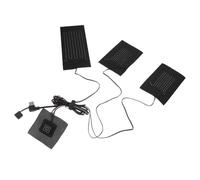 HIAKDOFT Chauffe-vêtements USB Électrique avec Modes de Température Réglables Tapis Chauffant Flexible et Imperméable Fibre de Noir Adapté pour Vêtements Coussins et Gants Hiver