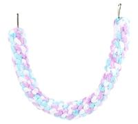 HIAKDOFT Corde Suspendue pour Hamster et Reptiles Corde Coton Flexible pour Escalade et Balançoire Cage Accessoire Exercice pour Petits Animaux comme Cobayes et Oiseaux