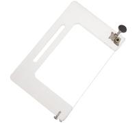 HIAKDOFT Coupe-savon Ménager Inoxydable et Acrylique Fil Tranchant Ergonomique et Multi-usages pour Découpe Facile de Savon Artisanal