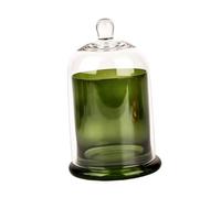 HIAKDOFT Coupelle à Parfum en Verre Couvercle Transparent Diamètre 10 CM Décoration de Mariage Élégante Ensemble 1 Pièce Couverture en Verre pour Intérieur