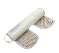 HIAKDOFT Coussin Refroidissant pour Siège Mat Respirant Lin et Polyester Tapis pour Poussette et Siège Auto