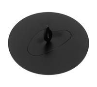 HIAKDOFT Couvercle Abat-Jour en Acier Inoxydable Noir Grand Format de Nuage pour Pot à Bougie Parfumée Protection Anti-Projection de Cire et Diffusion Optimisée des Arômes Accessoire